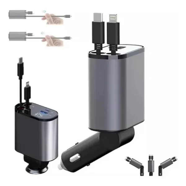 Producto - Cargador Auto Viral 4 en 1