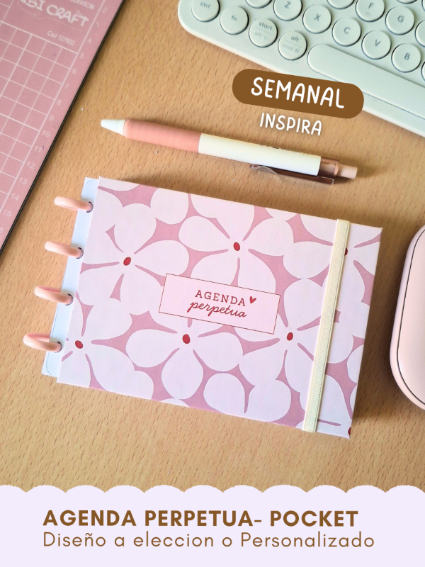 Producto - Agenda Perpetua Semanal - INSPIRA pocket