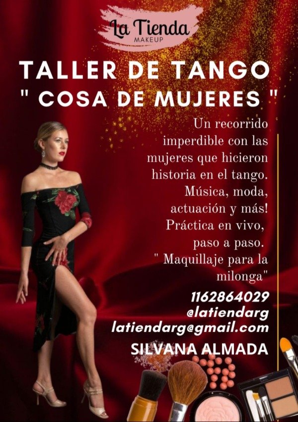 Producto - Taller Presencial " Tango cosa de Mujeres "