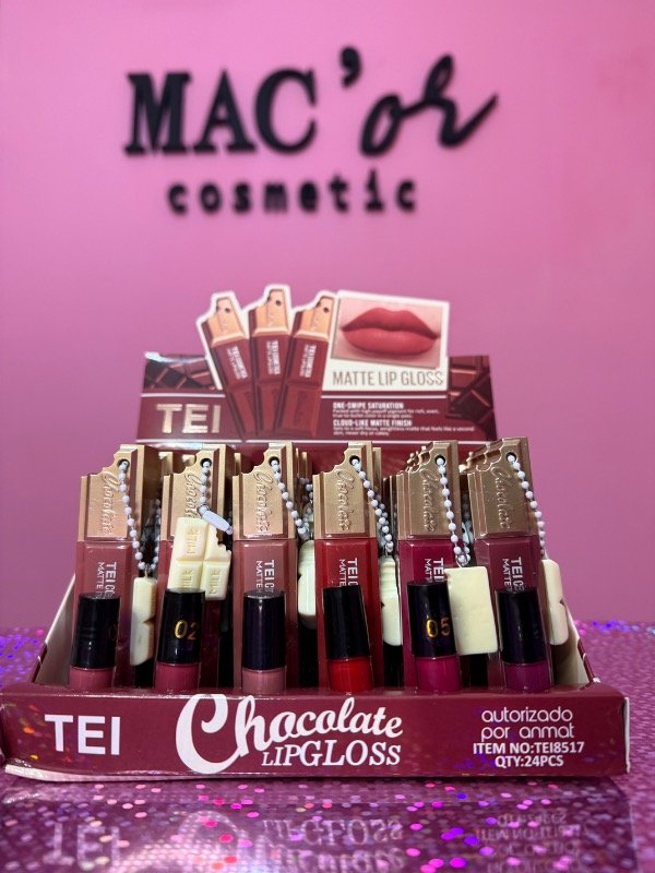 Producto - Labial líquido matte chocolate Tei - 1