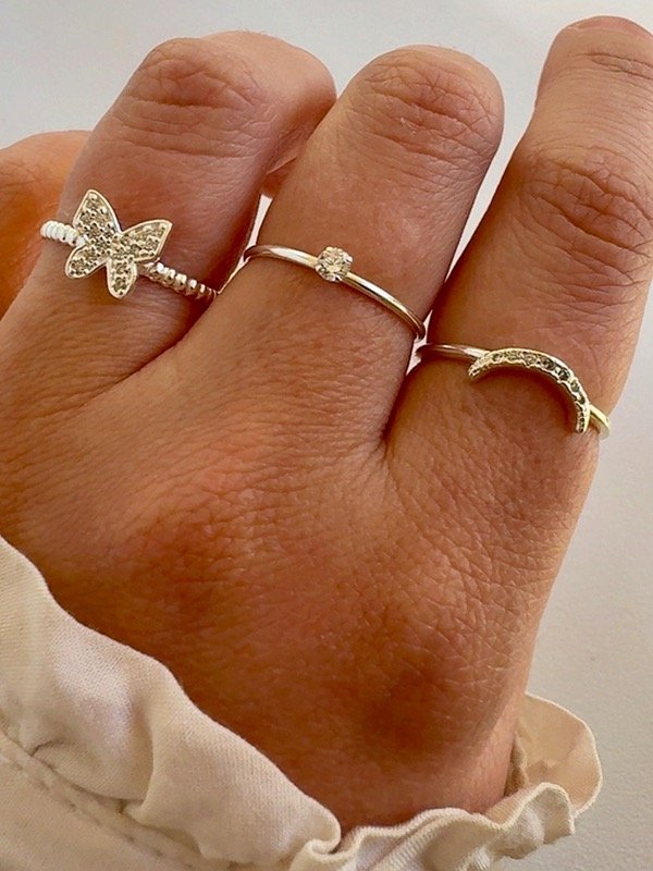 Producto - Anillo Mariposa Plata