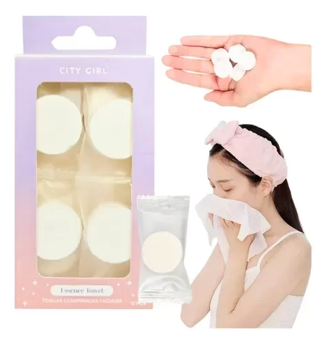 Producto - Toalla comprimida desechable CITY GIRL DZ-1184/00112 -