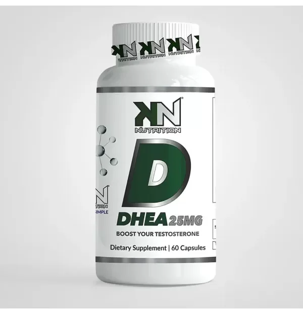 Producto - Dhea 25 Mg Kn Nutrition 60 tabs Suplemento Natural para Aumento de Testosterona