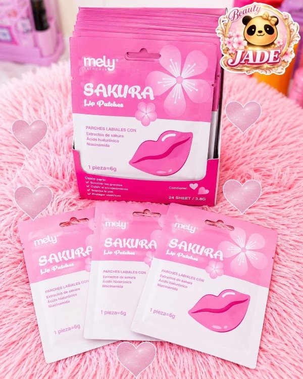 Producto - Parches para labios Sakura - Mely