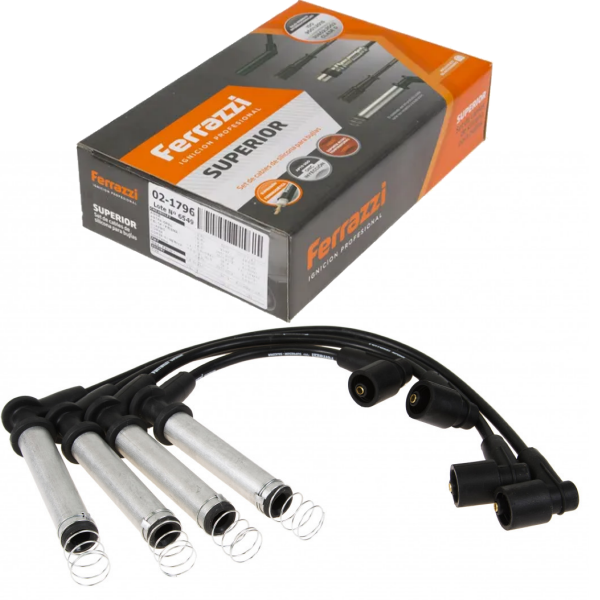 Producto - CABLE BUJÍA FERRAZZI SUPERIOR CHEVROLET CORSA AGILE MERIVA  - FIAT SIENA PALIO