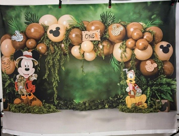 Producto - FONDO MICKEY SAFARI DISNEY SIN FALLA 2X150 T019