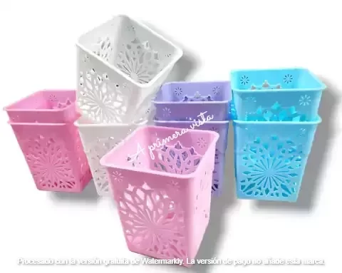 Producto - Canasto organizador chico c/u (consultar modelos y colores)