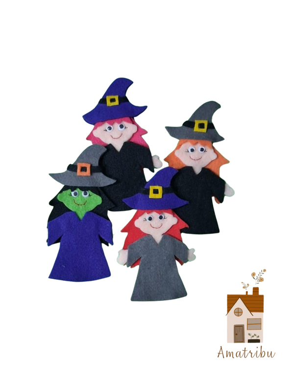 Producto - TÍTERE DE DEDO BRUJA