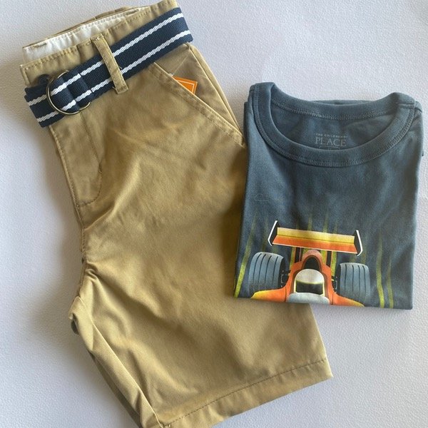 Producto - Short con cinto - 4
