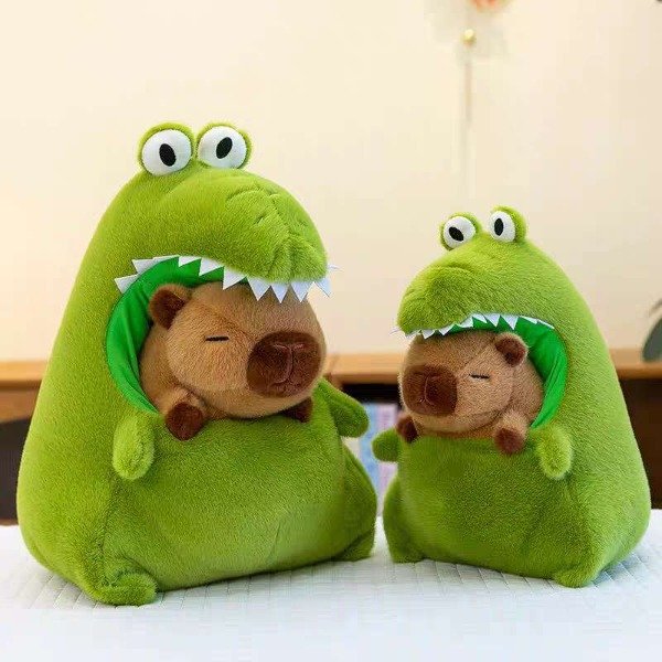 Producto - PELUCHE CAPIBARA CON DINO