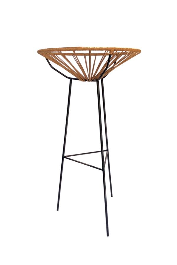 Producto - Mesa Alta Modelo Acapulco con tapa de vidrio - 0