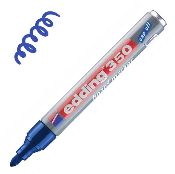 Producto - MARCADOR DE PIZARRA EDDING 350  AZUL
