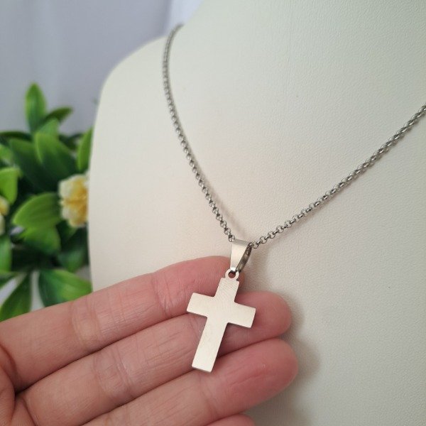 Producto - Dije o Collar Cruz 18 x 27 mm   Código: 000549