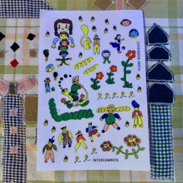Producto - Stickers Los regalos - Flore
