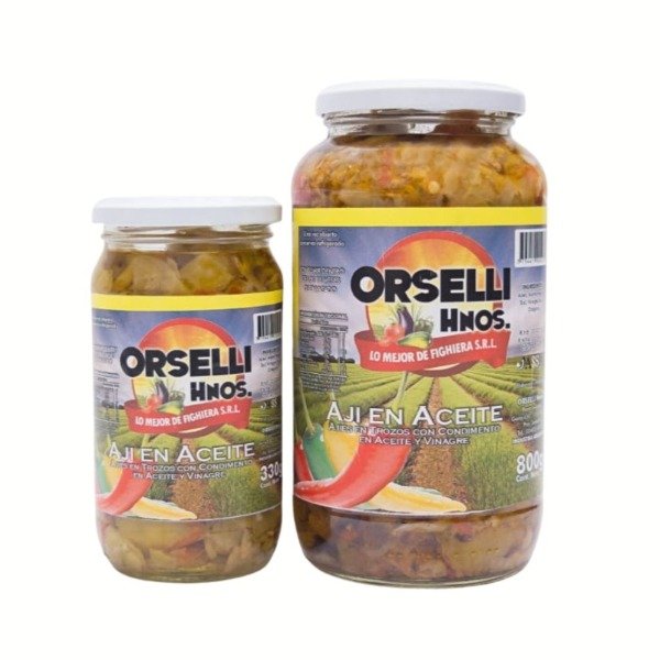 Producto - Ajíes en Aceite Orselli