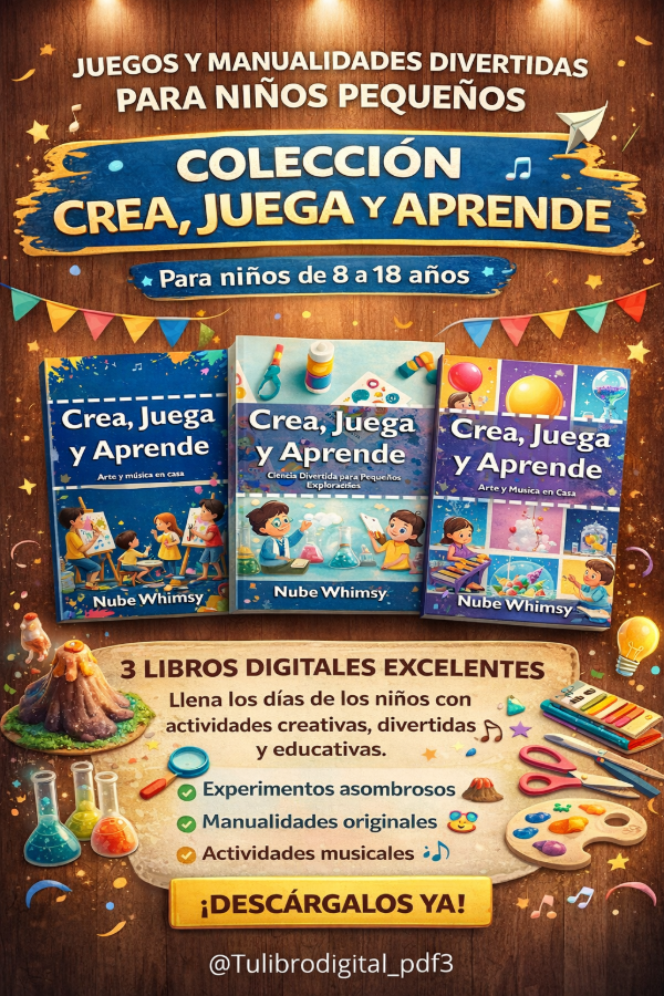 Producto - COLECCIÓN CREA JUEGA Y APRENDE