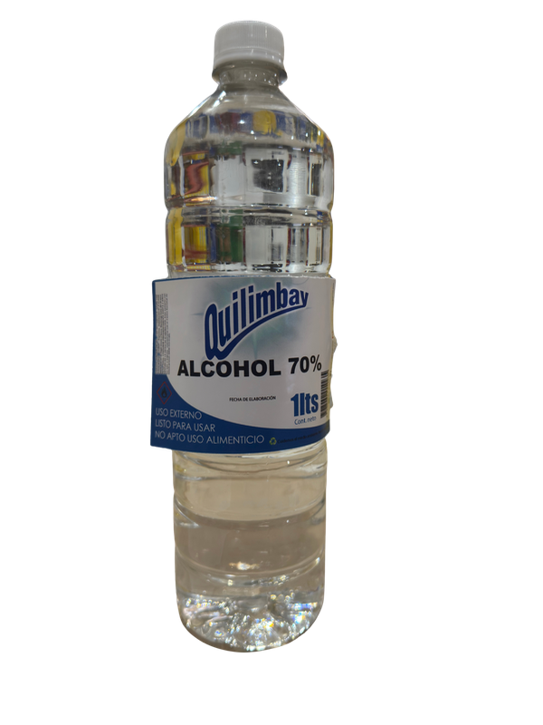 Producto - Alcohol 70 porciento Botella x 1 Litro