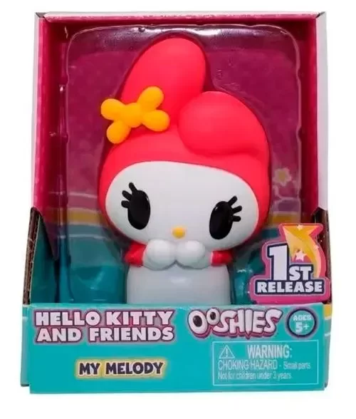 Producto - MUÑECO OOSHIE HELLO KITTY MY MELODY