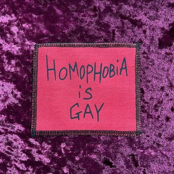 Producto - Parche HOMOPHOBIA IS GAY