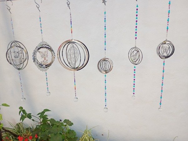 Producto - Giraviento chico Mariposa con tanza decorda