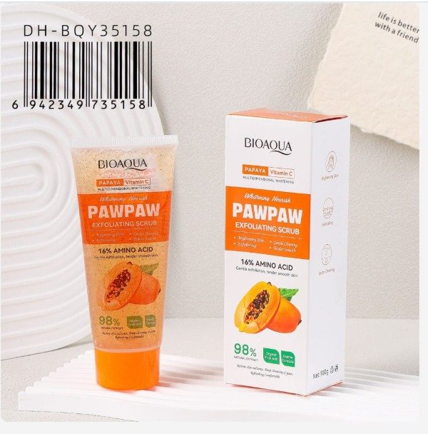 Producto - BIOAQUA Exfoliante de Papaya y Vitamina C 100g