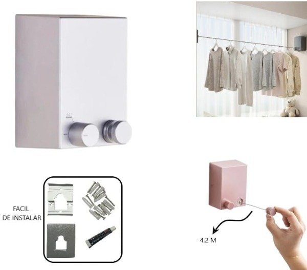 Producto - Tender  de ropa 4.2mts