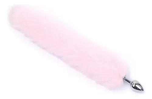 Producto - Plug Anal Cola De Zorro Rosa
