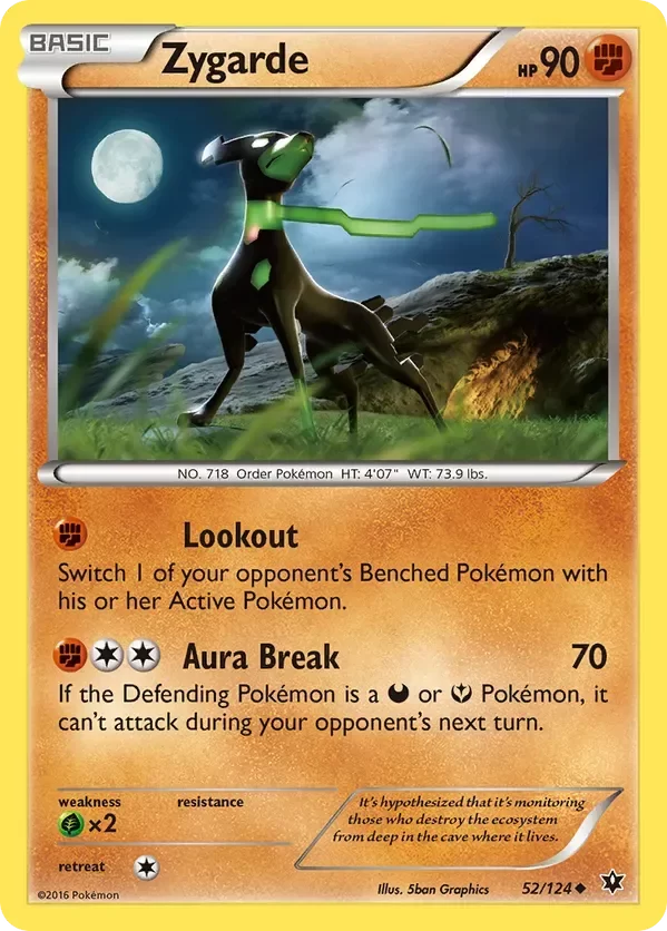 Producto - Zygarde - 52/124 - Fates Collide