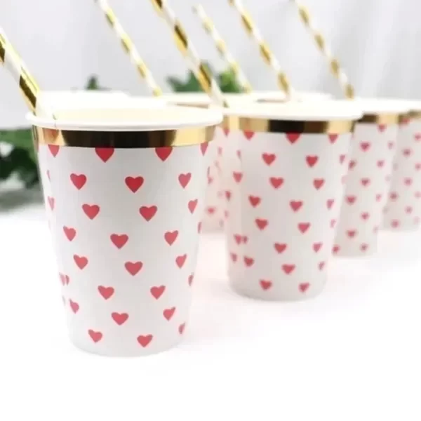 Producto - VASO POLIPAPEL CORAZON