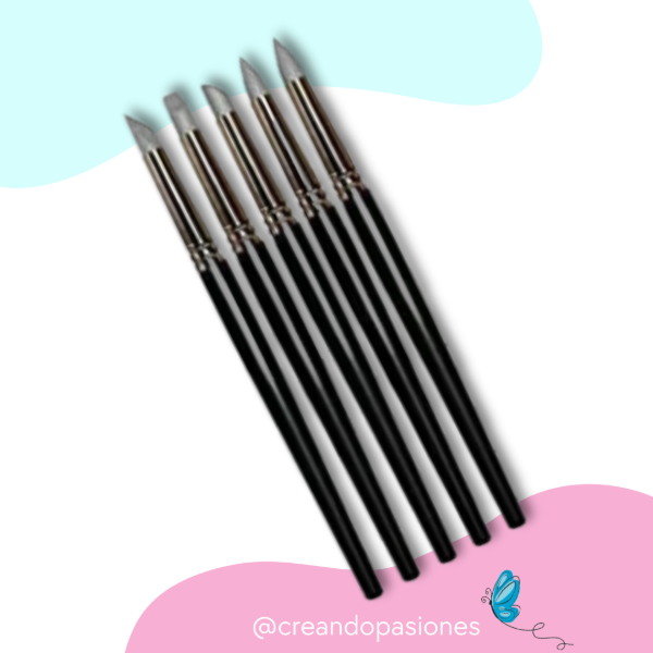 Producto - Set Pinceles de goma mediano x 5u