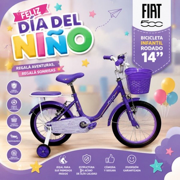 Producto - BICICLETA DE PASEO RODADO 14 DISNEY