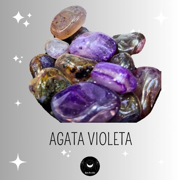 Producto - Agata Violeta Rolada Mediana - 0