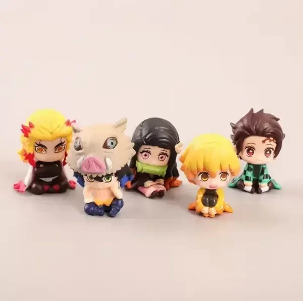 Producto - Set Gashapones Demon Slayer - Kimetsu - 5cm