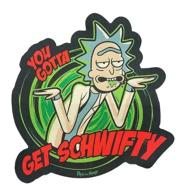 Producto - Alfombra con forma Rick Y Morty