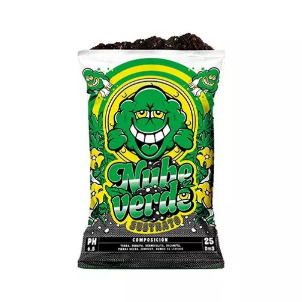 Producto - SUSTRATO NUBE VERDE 25L