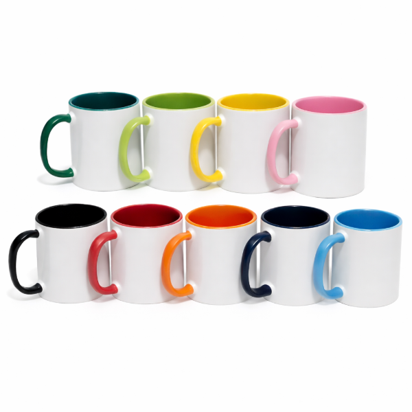 Producto - Taza interior color de cerámica para sublimar