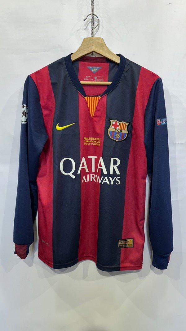 Producto - Messi Barcelona 2015 Titular Final Champions Berlin Manga Larga