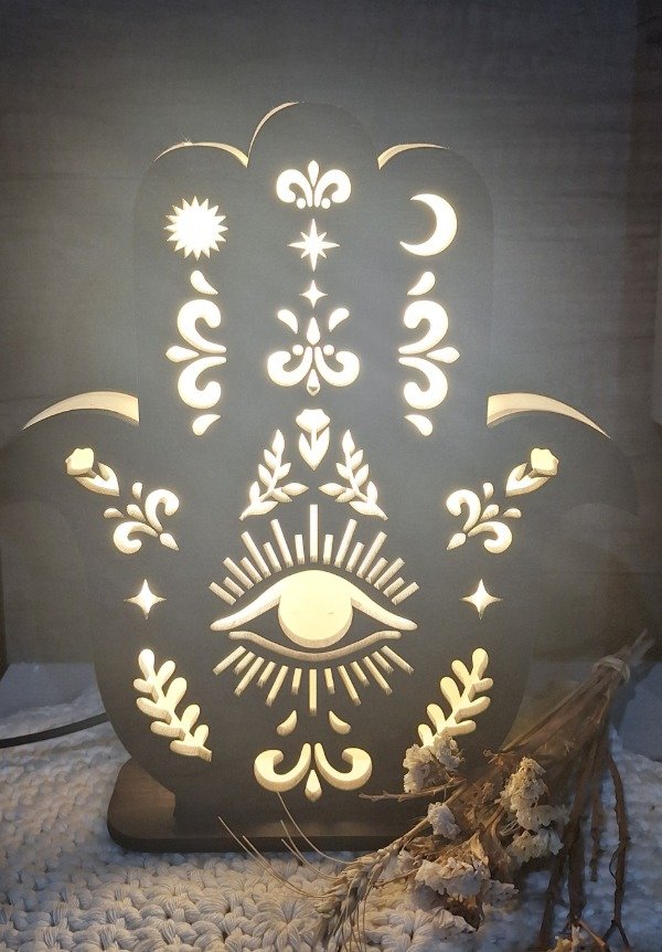 Producto - Lampara Zen "Mano de Fátima"