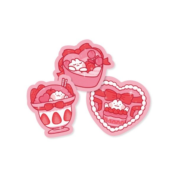 Producto - Set de stickers "Forever Valentine"