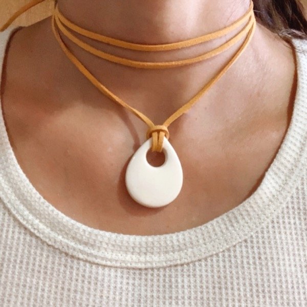 Producto - Choker Toscana Ocre