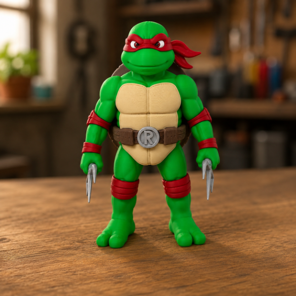 Producto - Figuras Coleccionables 3D Tortugas Ninja de 30 cm - 1