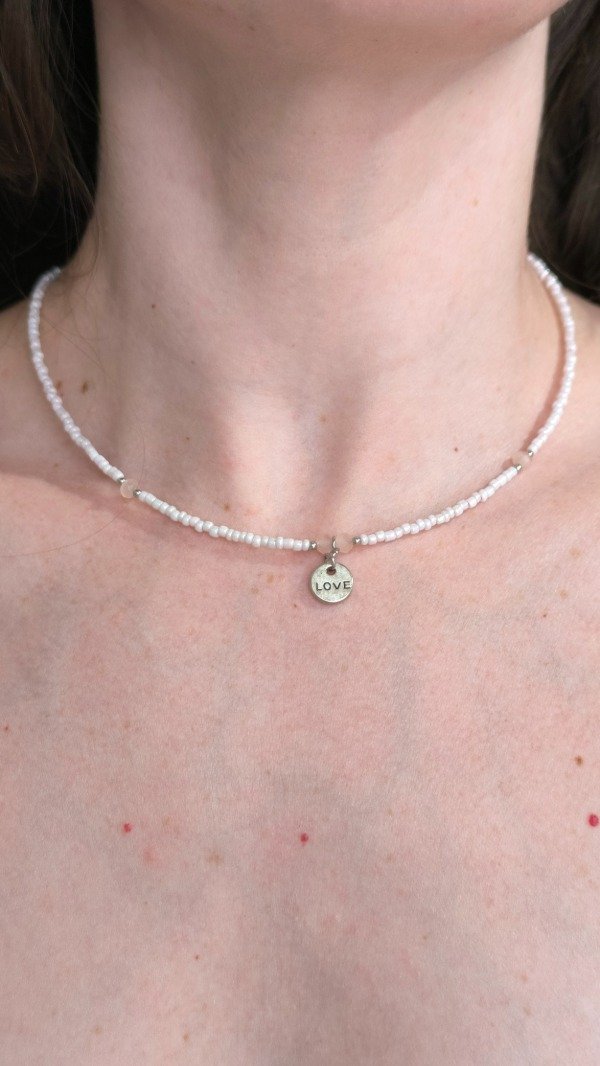 Producto - Choker Mini Love (Colores Rosa/Multicolor)