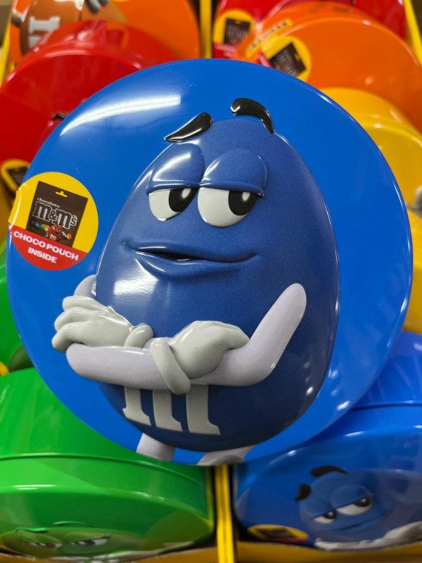 Producto - Lata MyM AZUL Edición Limitada