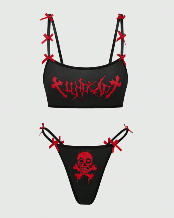 Producto - Conjunto Dark Lolita (Red)