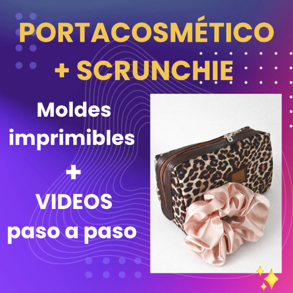 Producto - Portacosmético+ Scrunchie