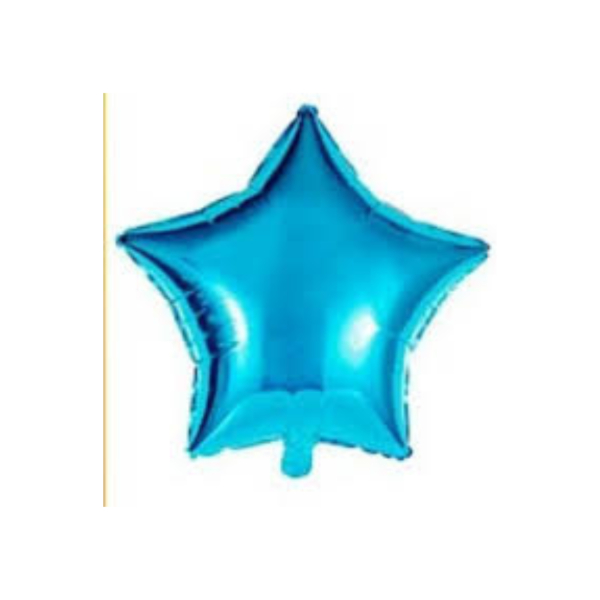 Producto - Globo estrella 10" (25cm) color turquesa x10un