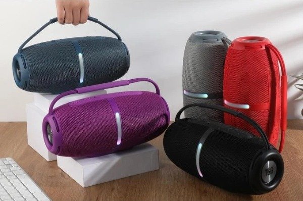 Producto - PARLANTE BLUETOOTH PORTATIL CON LUZ LED MULTICOLOR TG-686