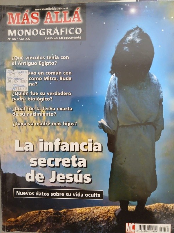 Producto - REVISTA MAS ALLA MONOGRAFICO N 55