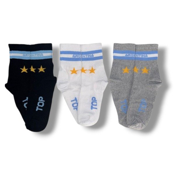 Producto - MEDIAS TOP DE HOMBRE PACK X 12