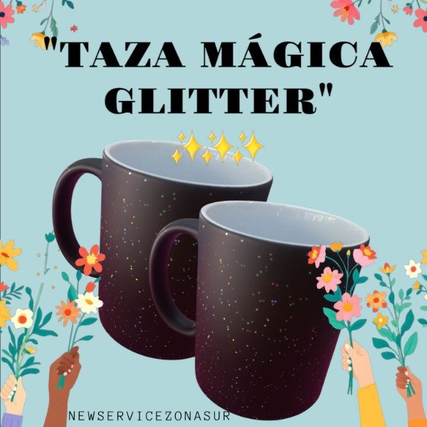 Producto - TAZA MAGICA GLITTER